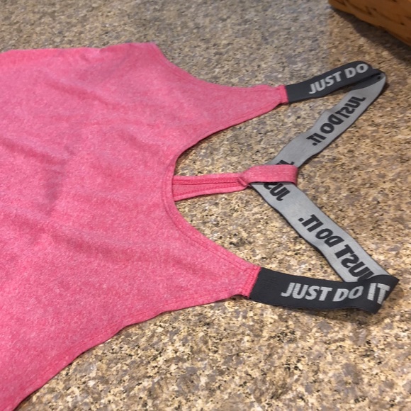 Nike Dri Fit active Pink Sleeveless Tank Top Small - Picture 8 of 17